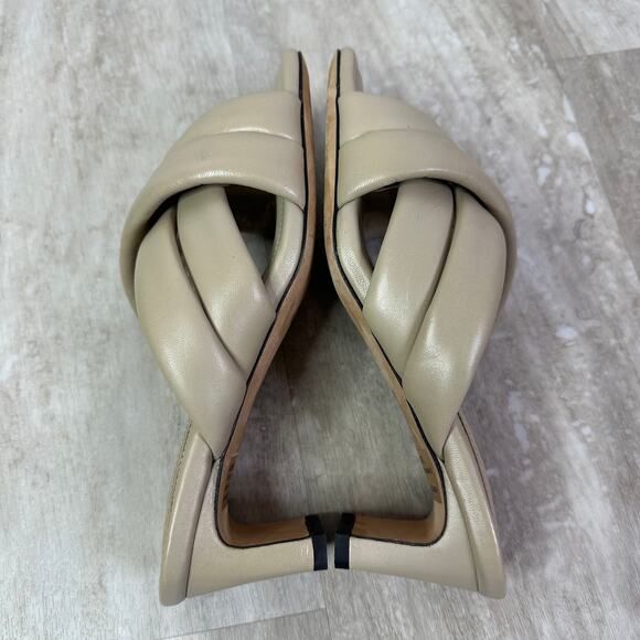 Anine Bing Cade Sandals in Beige Size 36 - Picture 9 of 9